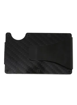 Carbon Fiber Anti-Theft Wallet Black 