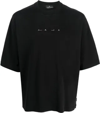 graphic-print loose-fit T-shirt