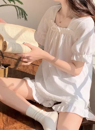 Summer casual and cute thin home clothes 