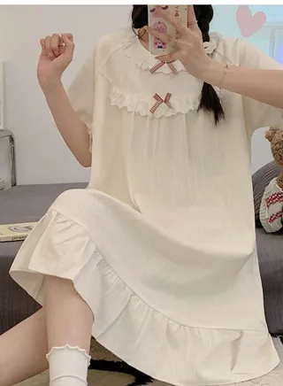 Summer casual and cute thin home clothes 