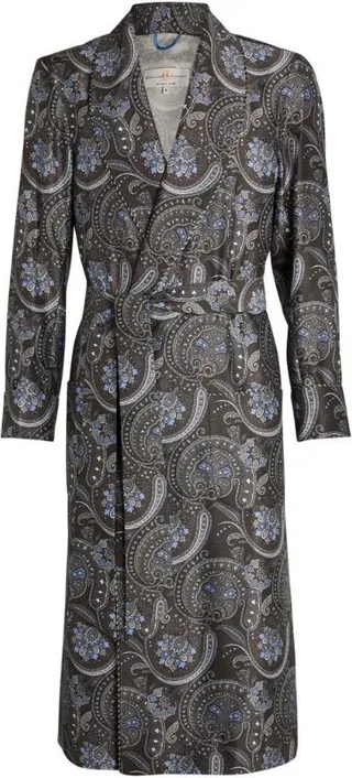 Daniel Hanson Silk Paisley Robe