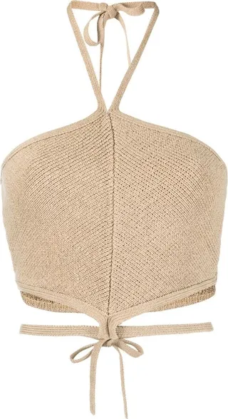 Imara knit cropped top