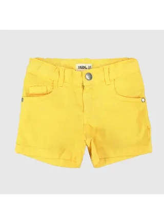 Plain Gabardine Shorts 