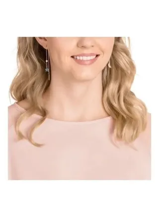 Duo Star Moon Mysterious Earrings 