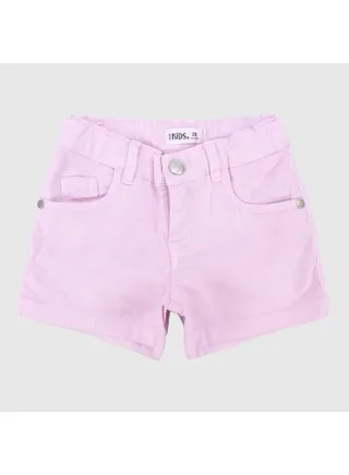 Plain Gabardine Shorts 