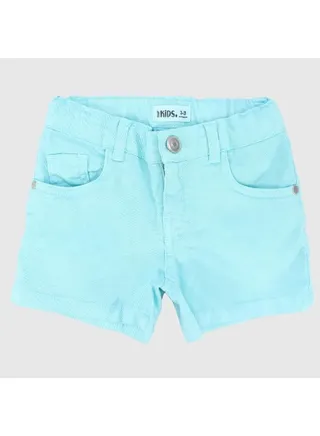 Plain Gabardine Shorts 