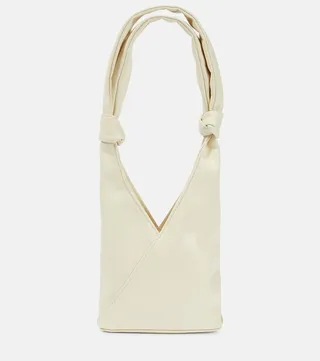 Japanese Mini faux leather tote