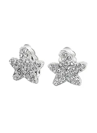 Nautical Starfish Shape Clip On Earrings 