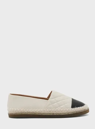 Quilted Slip On Espadrille 