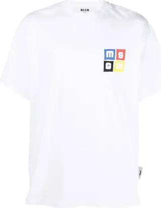 logo-print T-shirt