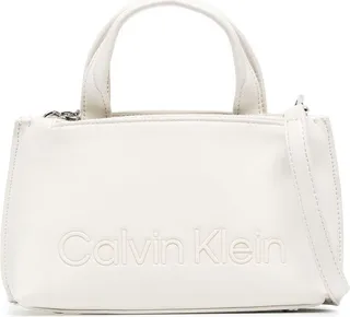 Logo-Plaque Tote Bag