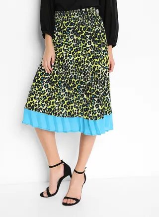 Leopard Printed Skirt Multicolour 
