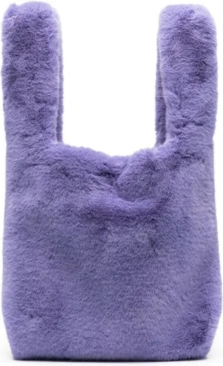 Faux-Fur Tote Bag