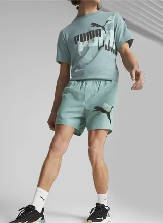 Essentials+ Logo Power Womens Woven Shorts 