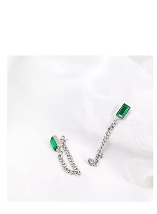 Solid gold stainless steel earring 