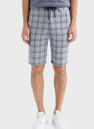 Checked Shorts 