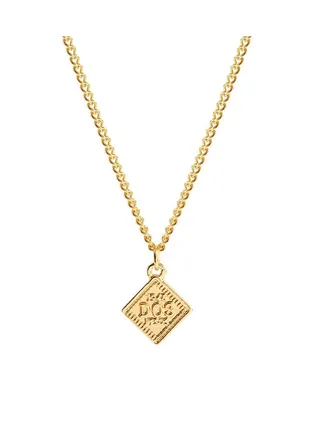 Vintage Roman Element Geometric Titanium Steel Necklace Set of Two 