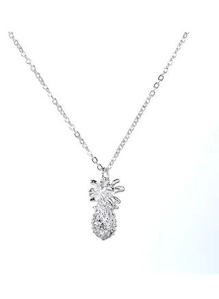Pineapple Design Necklace for Women 