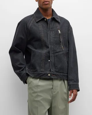 Men's Puzzle Denim Jacket