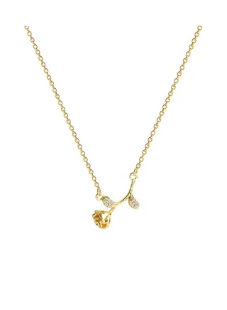Rose Element Titanium Steel Necklace 