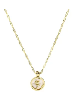 Vintage Rose Necklace 