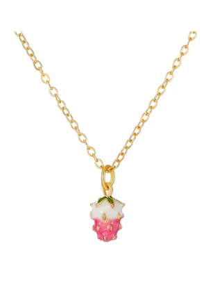 Strawberry Element Titanium Steel Necklace 