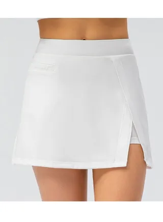 Yoga sport fake two loose skirt 