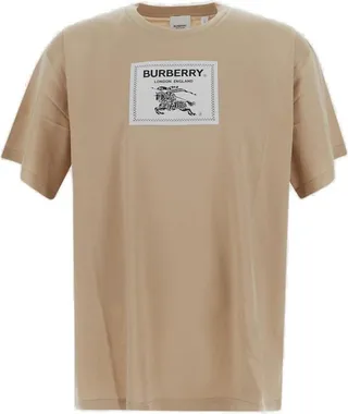 Burberry Logo Tag Crewneck T-Shirt