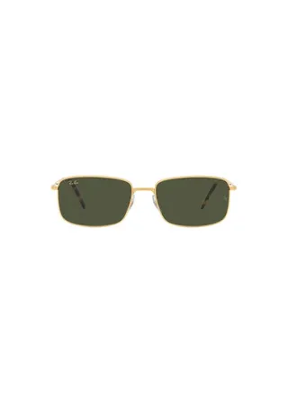 Women's Full Rim Rectangular Sunglasses 3717-60-9196-31 