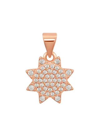 Hamlet Comet Eight-Pointed Star Shape Titanium Steel Necklace 