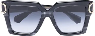 VLogo Signature square-frame sunglasses