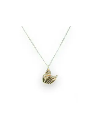 Fashionable women necklace with swan design 