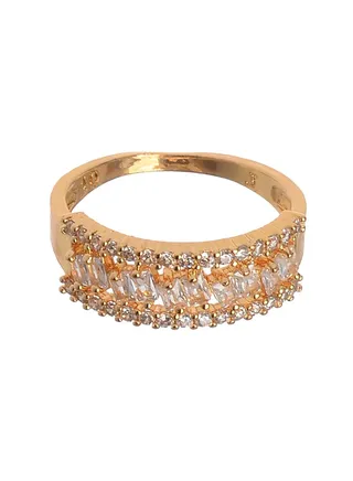 Classic Zircon Stone Ring Size 20 