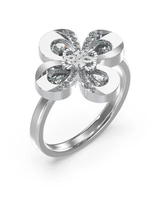 Ladies Silver Ring 