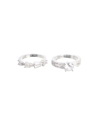 Zircon Stone Ring Size 19 
