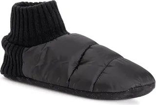 MUK LUKS Men's Quilted Slipper Booties