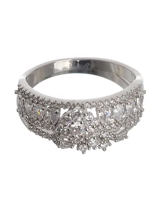 Twins Silver Ring 