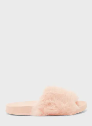 Ladies Fur Slider