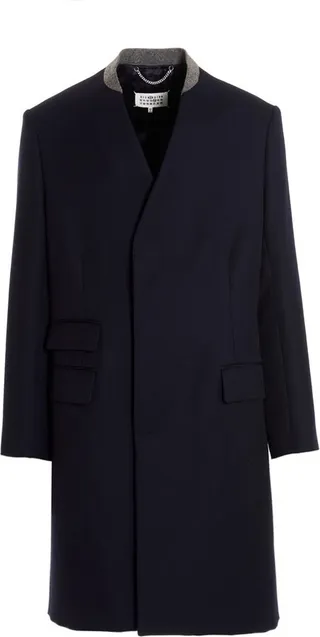 Maison Margiela Single-Breasted Coat