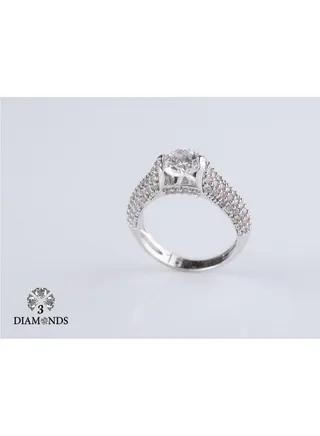 Ring For Women platinum Plated-silver 