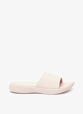 Women's Logo Detail Slip-On Slide Slippers 