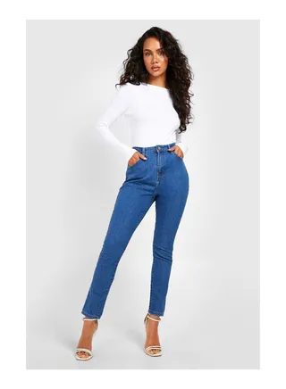 Basics High Waist Skinny Jeans 