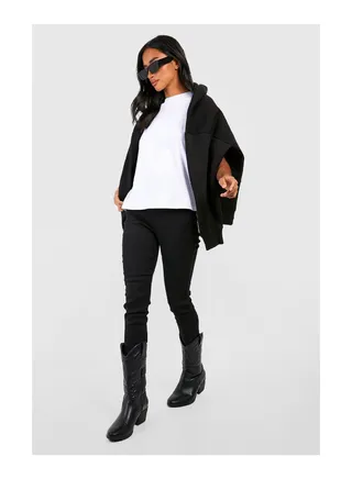 Petite Recycled High Waist Skinny Jeans 