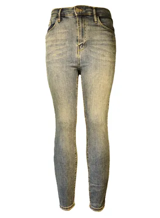 Women's Stretch Skinny Jeans in Light Wash 
