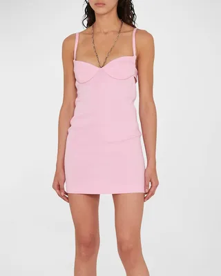 Coco Mini Dress with Halter Chain