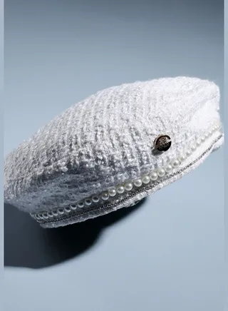 Casual Solid Polyester Baseball Cap For Women