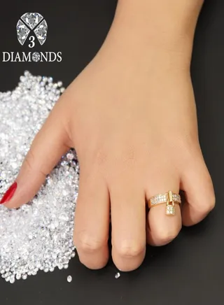 Ring For Women 18K Gold Plated 