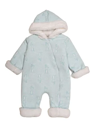 Baby Cotton Fur Playsuit 
