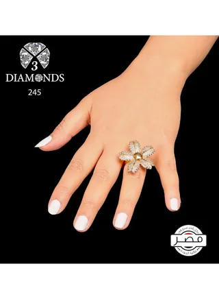 Ring For Women 18K Gold Plated 