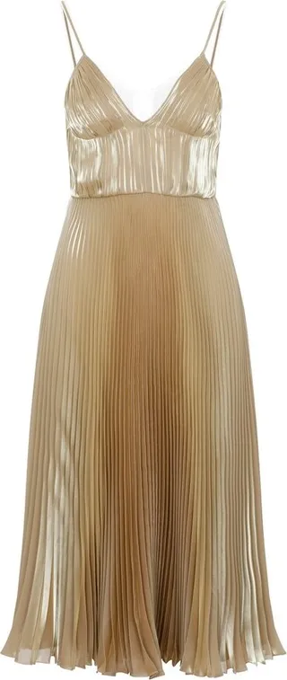 Prada Pleated Midi Dress
